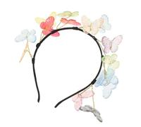 DECORNIJIA Bandeau Cheveux Colorés Décoratif et Confortable Accessoire Cute pour Fête Mariage et
