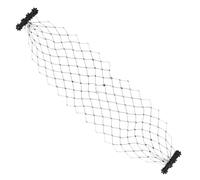 DECORNIJIA Bandeau Cheveux Noir Voile en Maille et Cristaux, Élégant et Confortable, pour Fête de Thé et Courses Équestres
