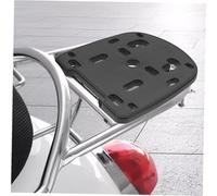 DECORNIJIA Base Plate pour Coffres Bagages Moto Platine Fixation Épaisse avec Vis pour Support Top Case Adaptateur pour Support Coffre Arrière Moto Organisateur Sécurisé Antivibrations