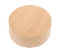 DECORNIJIA Base Ronde en Bois de Bricolage pour Boîte à Musique DIY Socle de Remplacement Diamètre 75 CM Fond Plat Stable Finition Lisse Accessoire pour Création Artisanale d'Objets