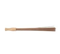 DECORNIJIA Bâton de Massage en Bambou Naturel pour Corps et Dos, Outil Manuel Multifonction 28 Cm, Balai de Massage pour Acupuncture et Relaxation Musculaire, Accessoire Bien-être Portable