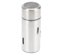 DECORNIJIA Boîte à Épices Acier Inoxydable Double Couche Salière Poivrière Anti-rouille pour Cuisine et Barbecue Rangement Pratique pour Sel Poivre et Sucre