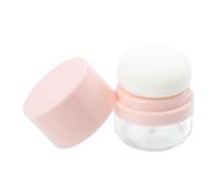 DECORNIJIA Boîte de Poudre Maquillage Portable avec Houppette Intégrée Étui Compact Antidéversement Poudrière Voyage Légère et Résistante pour Poudre