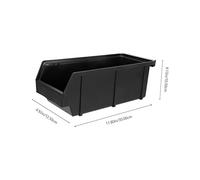 DECORNIJIA Boîte de Rangement pour Accessoires Organisateur Bar Café à Deux Parfait pour Condiments Pailles et Sachets Sucre pour Bars et Salons de Thé