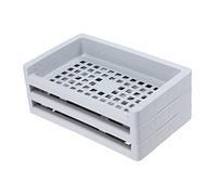 DECORNIJIA Boîte Étui à Cosmétiques Diviseurs Stockage Comptoir D'organisateurs De Maquillage Organisateur De Tiroir Pour Le Maquillage Étagère Plateau De Trousse De Toilette Green