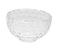 DECORNIJIA Bol Verre Transparent Mini Multifonction pour Sauces Fruits et Décorations Bol Cristal Élégant Résistant Lave Micro Ondes pour Usage Familial et Préparation