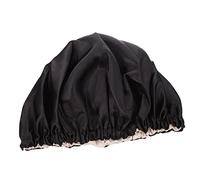 DECORNIJIA Bonn Bain Garçon Fille Satin Douce Pour Cheveux Accessoire De Maquillage Pour Voyage Bains Couleur Noire Élégante