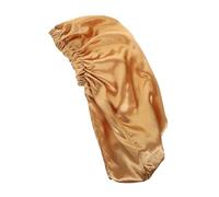 DECORNIJIA Bonnet Long Satin pour Soin Capillaire Femme Bonnet de Nuit Élastique Doux Couvre-cheveux Confortable et Cadeau Pratique pour Chimiothérapie