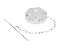 DECORNIJIA Bouchon Réservoir Essence Métal pour Camion et Véhicule Couverture Étanche Robuste pour Bouchon Carburant Auto Adaptable