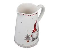 DECORNIJIA Bouilloire En Céramique Bouilloire Froide Pichet D'eau De Noël Pichet En Céramique Carafe à Eau En Porcelaine