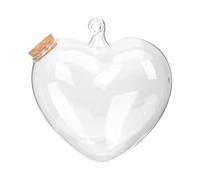 DECORNIJIA Bouteille Verre Paysage Suspendue Multifonction avec Étoile Origami et Petit Bac de Rangement avec Couvercle Pot Décoratif et Récipient pour Plantes Bocaux Verre Pratiques et