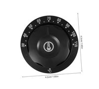 DECORNIJIA Bouton Thermostat pour Four Électrique Manette de Contrôle Température Réglable Résistant Chaleur Compatible Cuisinière et Friteuse et Facile à Utiliser