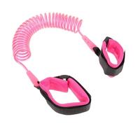 DECORNIJIA Bracelet de Sécurité Garçon Fille Élastique Cordon Perte Confortable pour Garçon Fille Laisse Poignet Protection Voyage Rose