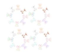 DECORNIJIA Breloques Pour Nail Art D'ours Dessin Animé 80 Pièces Compactes Décorations Diy Ongles Pour Filles Usage Maison Et Salon