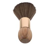 DECORNIJIA Brosse à Cou Bois pour Nettoyage des Cheveux Accessoire de Coiffeur pour Dépoussiérer la Nuque Outil de Rasage pour Usage Quotidien
