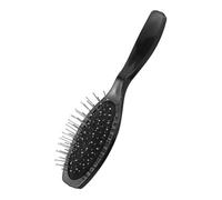 DECORNIJIA Brosse à Perruque Acier Antistatique Peigne à Dents Larges pour Cheveux Synthétiques et Extensions Démêlant Doux pour Fibres de Perruque