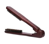 DECORNIJIA Brosse Lissante à Poils Antistatique Compact Polyvalente Pour Femmes Et Hommes Coiffure Professionnelle Salon De Coiffure Usage Quotidien