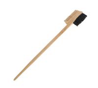 DECORNIJIA Brosse Multifonctionnelle pour Femmes en Matériau Synthétique Noir, Peigne à Cils Facile à Nettoyer, pour Festivals et Vacances