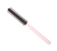 DECORNIJIA Brosse Ronde Coiffante Mini Cheveux Courts Brosse Soufflante Pour Brushing Et Boucles Design Spiralé Pour Démêler Et Styliser Usage Maison Pour Femmes Et Filles