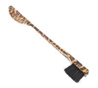 DECORNIJIA Brosse Sourcils Double-extremité Imprimé Léopard Multifonctionnelle Pinceau Sourcils Hair Stroke Portable Pour Maquillage Et Coiffure Outil Pratique Femme