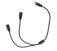 DECORNIJIA Câble Midi Din Broches Adaptateur Répartiteur Mâle vers Femelles Flexible pour Clavier Midi Audio Connecteur Double Prise