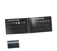 DECORNIJIA Cahier Entraînement Nail Art pour Débutants de Pratique Manucure avec Modèles Variés Support Créativité et Apprentissage Technique des Ongles Outil pour Main et Doigt Exercice de