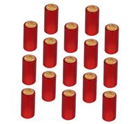DECORNIJIA Capsules Thermorétractables pour Bouchons de Bouteilles de Vin Film de Scellement Flexible et Jetable Lot pour Cave Restaurant et Usage Domestique