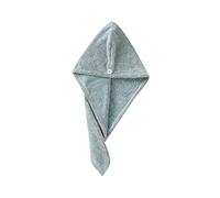 DECORNIJIA Capuchon De Séchage Capillaire De Bambou Serviette Ultra Absorbante Et Sèche Rapide Pour Hommes Et Femmes Vert