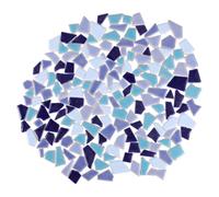 DECORNIJIA Carreaux de Irréguliers Émaillés Tesselles Colorées pour Décoration Maison Bricolage Créatif Assortiment Céramique