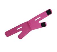 DECORNIJIA Ceinture De Lifting Facial Effet v Masque Liftant Visage Et Menton Unisexe Taille Unique Double Menton Et Sillons Nasogéniens Usage Quotidien Masseur Rose Fuchsia