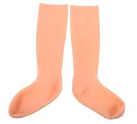 DECORNIJIA Chaussettes Longues Hydratantes Spa pour Secs et Talons Fissurés Soins Nocturnes Réutilisables pour Adultes Confort et Flexibilité Peau