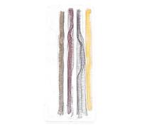 DECORNIJIA Cils De Poupée Diy Lot De 20 Faux Cils 0,6 Cm Multi-couleurs Pour Fabrication De Poupées, Accessoires Sûrs Pour Activités Créatives Enfantines