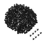 DECORNIJIA Clous de Tapissier Vintage 10 MM en Métal Noir Lot de 500 Pièces Clous Décoratifs pour Meubles Portes de Grange et Décoration Murale DIY