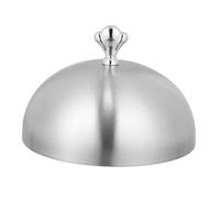 DECORNIJIA Couvercle Protection Alimentaire Acier Inoxydable Couvercle Éclaboussures Polyvalent pour Cuisine Restaurant et Buffet Protège Viande et Dessert