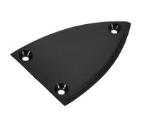 DECORNIJIA Couvercle Truss Rod Triangle Plastique Noir Protection pour Guitare Électrique et Basse