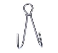 DECORNIJIA Crochet de Plongée Acier Inoxydable Robuste à Double Extrémité Corrosion pour Équipement de Plongée sous et Fixation Sécurisée Aux