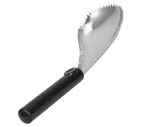 DECORNIJIA Cueilleur De Fruits Sculpture Carottier Professionnel Dissolvant Outil Coupe Suppression Cuillère De Cuisine Pour Enlever La Citrouille Poignée De Citrouille Acier Inoxydable Noir