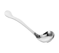 DECORNIJIA Cuillère Coudée Adaptative Pour Seniors Avec Tremblements Manche Long Confortable Ergonomique Ustensile Facile À Utiliser Pour Manger Indépendant Droitiers