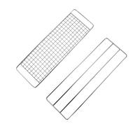DECORNIJIA Cuisson Acier Inoxydable pour Camping et Barbecue Rack de Refroidissement et Support Polyvalent Facile à Nettoyer Pratique pour Pique Extérieur
