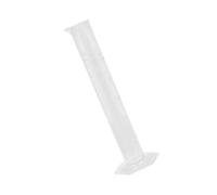 DECORNIJIA Cylindre Gradué Plastique avec Base Stable Éprouvette Graduée pour Laboratoire Mesure Précise et Résistante pour Expériences Chimiques