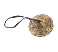 DECORNIJIA Cymbales à Doigts Cuivre Instrument Percussion pour Danse et Rituels Authentique pour Yoga et Cérémonies Accessoires Traditionnels Népal
