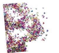 DECORNIJIA De Charms Verre Pour Nail Art Décorations Manucure Époxy Environ De Petits Morceaux De Verre Irreguliers Mélange De Couleurs