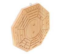 DECORNIJIA Décoration Murale Feng Shui Tai Chi Bagua Massif pour Maison Ornement Suspendu Protecteur Énergies Négatives Art Mural Traditionnel Asiatique