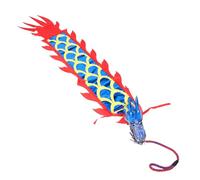 DECORNIJIA Décoration Nouvel an Chinois Dragon avec Cordage pour Garçon Fille Accessoires Complets pour Danse et Cosplay Prop Ludiques pour Fête et Spectacle Traditionnel