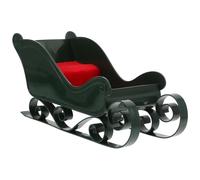 DECORNIJIA Décoration Traîneau de Noël Mini Suspendue et Bureau Ornement Léger Plastique Accessoire Festif pour Sapin et Fête de Noël pour Intérieur et Ambiance de Saison