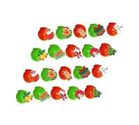 DECORNIJIA Décorations de Noël Suspendues en Spirale en Papier Ensemble 50 Pièces 20 Cartes Doubles Face 20 Spirales Simples Crochets Décoration Festive pour Fêtes et Soirées de Noël