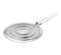 DECORNIJIA Diffuseur de Chaleur en Inox 2 Couches Tubes Renforcés Tapis Isolant Anti-Flammes pour Poêles et Casseroles Accessoire la Cuisine Compatible Induction et Gaz Thermique pour