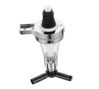 DECORNIJIA Distributeur D’Alcool Mural 35ml en Plastique Et Silicone Pompe Doseuse pour Vin Et Spiritueux Festifs Fixation Murale pour Bar Et Fête