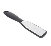 DECORNIJIA Double-face Planche Exfoliante Acier Inoxydable pour Pédicure Râpe pour Éliminer Callosités et Peau Morte Soins des Pratiques et Ergonomiques