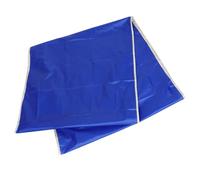 DECORNIJIA Drap de Transfert Tubulaire Bleu 75 X 150 Cm pour Personnes Âgées, Feuille de Glissement Réutilisable pour Repositionnement et Aide au Transfert des Patients Alités, Tapis